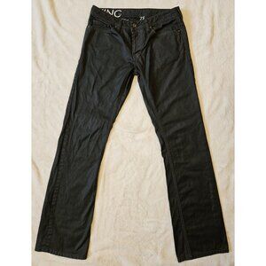 Buffalo by David Bitton King Reg Stretch Black Twill Jeans 31 x 31.5